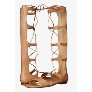 Michael Kors lace up gladiator sandals